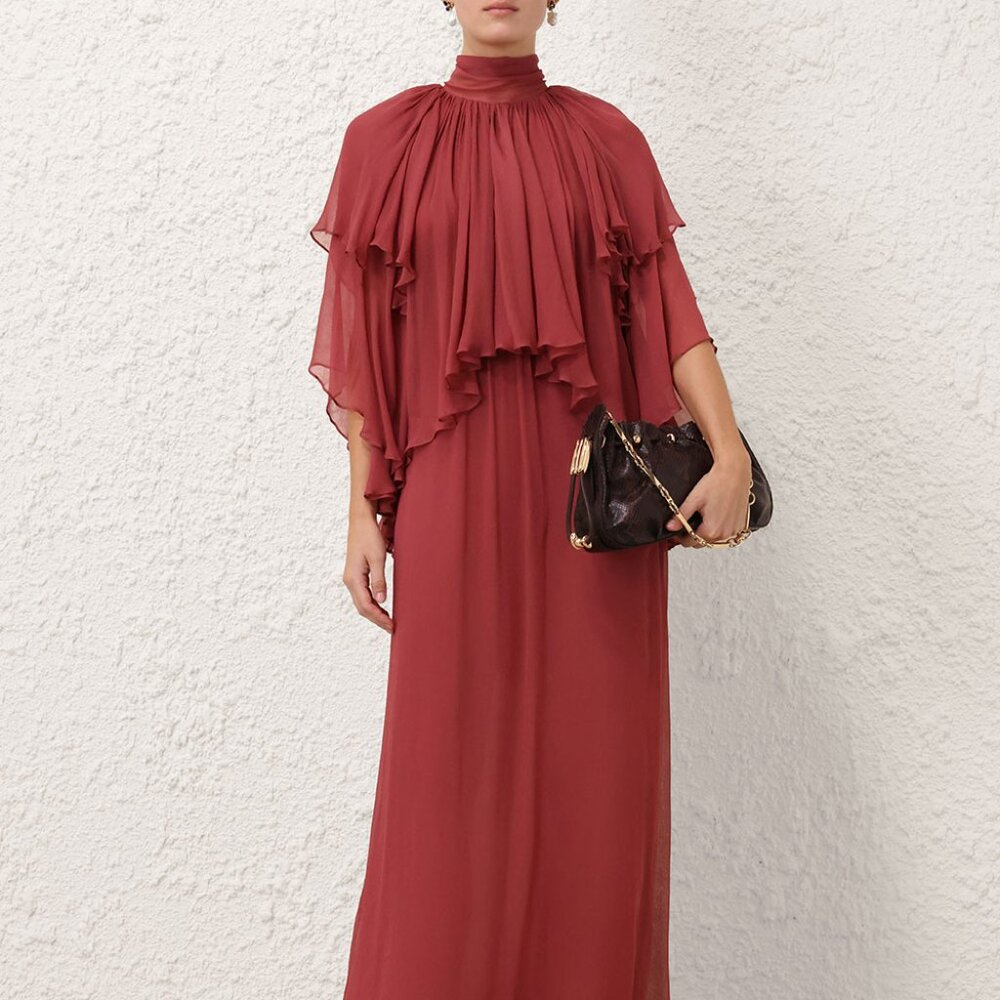 Zimmermann Hypnotic Layered Dress S